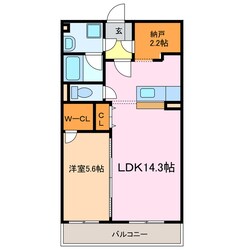 ロゼックⅡ南大高の物件間取画像